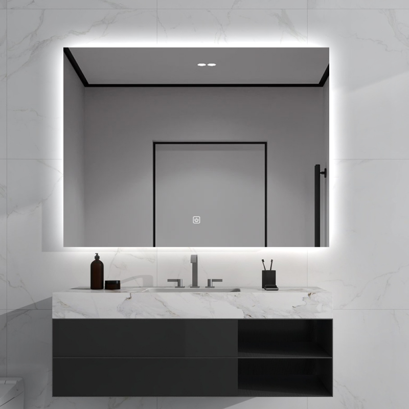 Miroir mural infinity LED